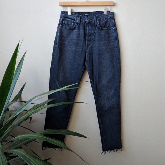 GRLFRND Karolina High Rise Skinny Black Ankle Jean - Picture 3 of 8